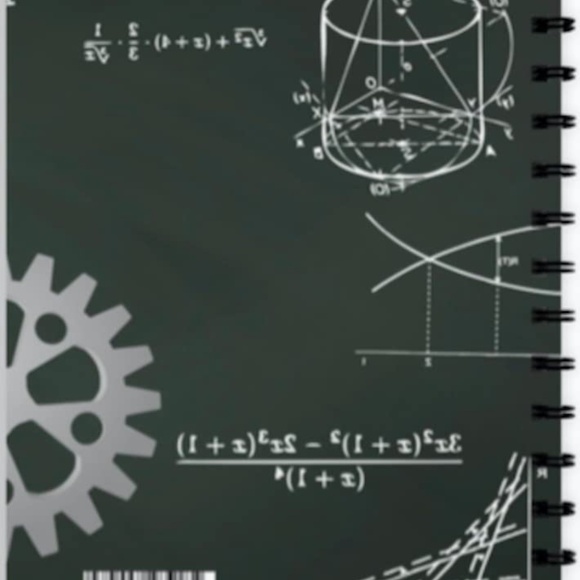 Engineering Notebook: Classic Grid Spiral Notebook Quadrille 4 X 4 Quad Ruled - Picture 3 of 5